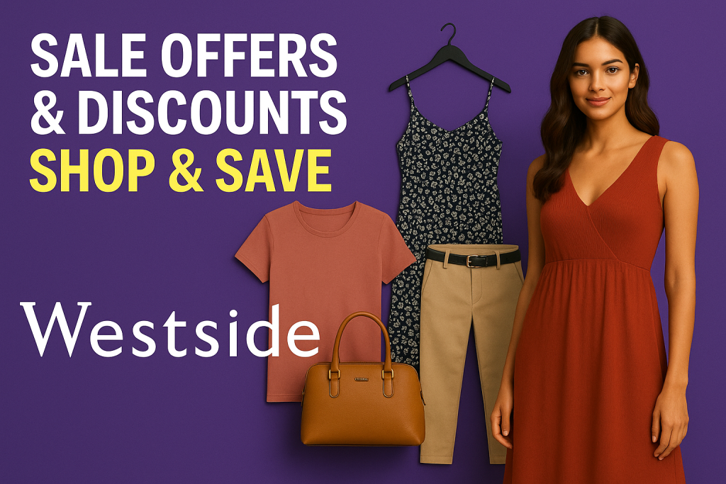  “Westside latest fashion collections and top deals – apparel, footwear and accessories”