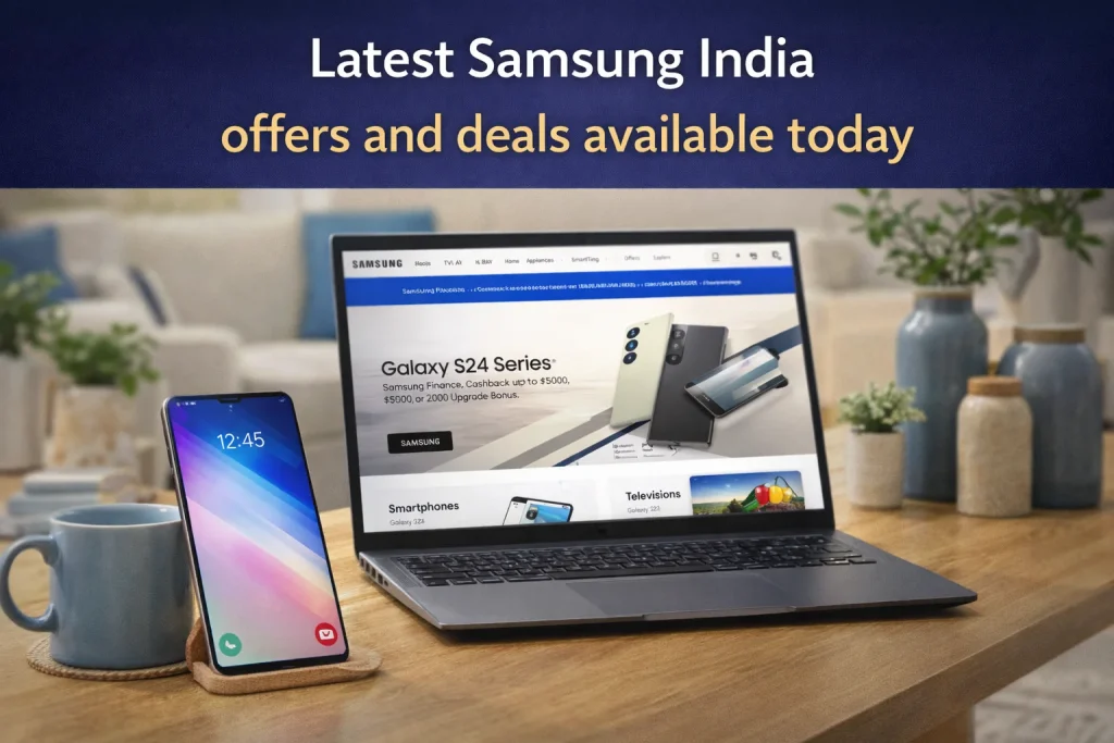 Latest Samsung India offers and deals available today