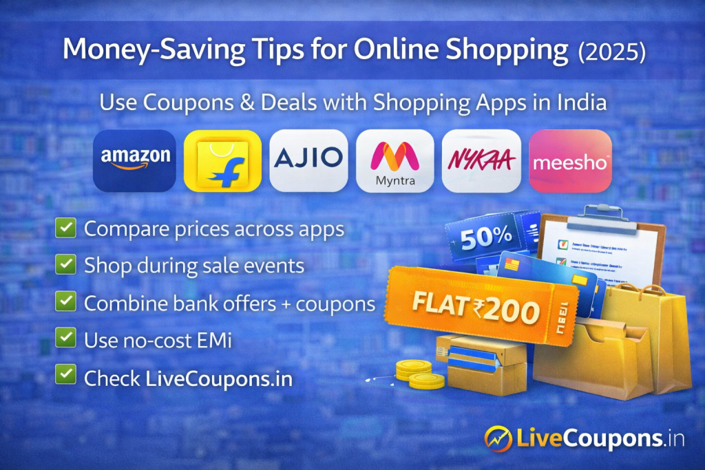 Comparison of best online shopping apps in India