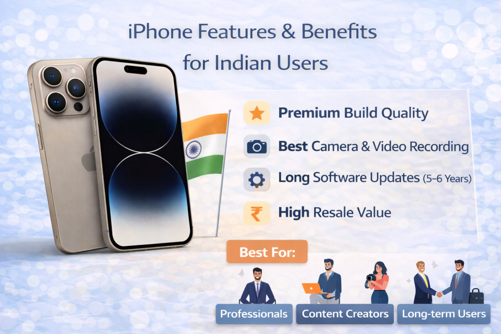 iPhone features and benefits for Indian users