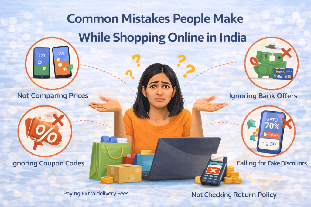 Common mistakes people make while shopping online in India