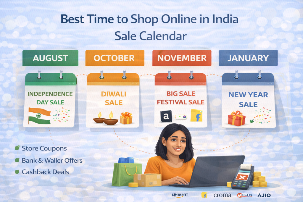 Best time to shop online in India sale calendar
