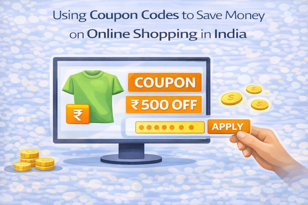 Using coupon codes to save money on online shopping in India