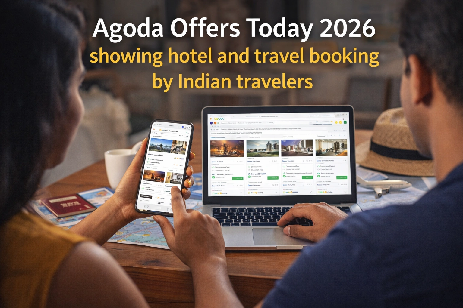 Agoda offers today 2026 showing hotel and travel booking by Indian travelers