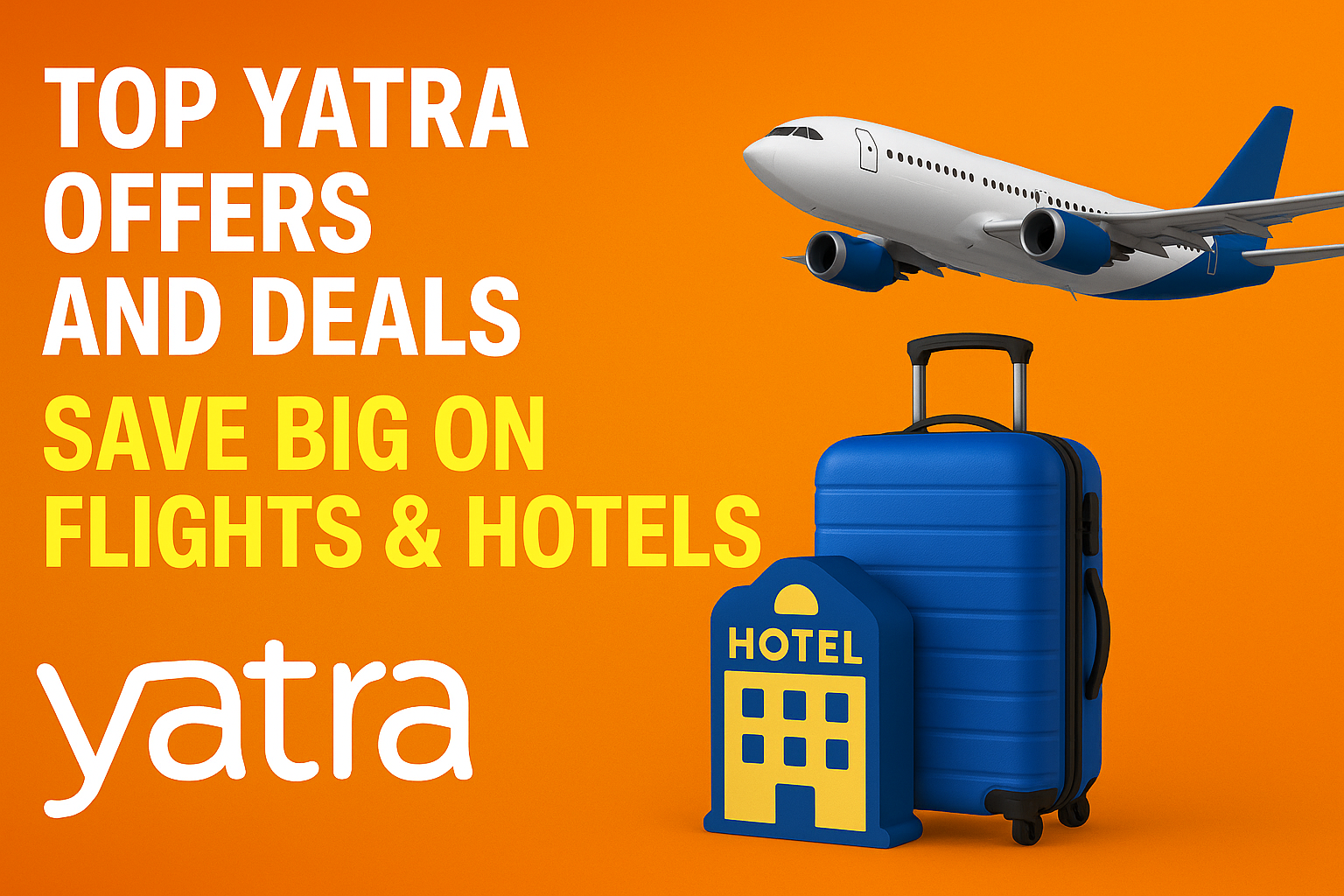 “Yatra offers today – best travel deals, flight discounts and hotel promo codes”