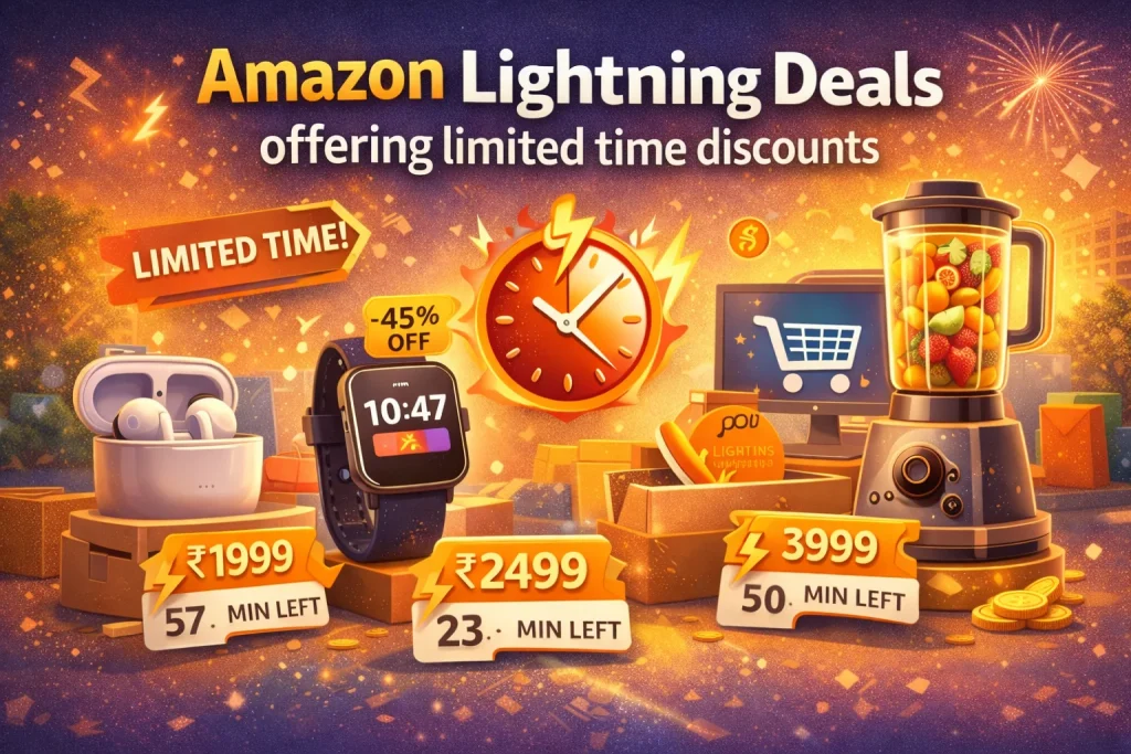 Amazon Lightning Deals offering limited time discounts