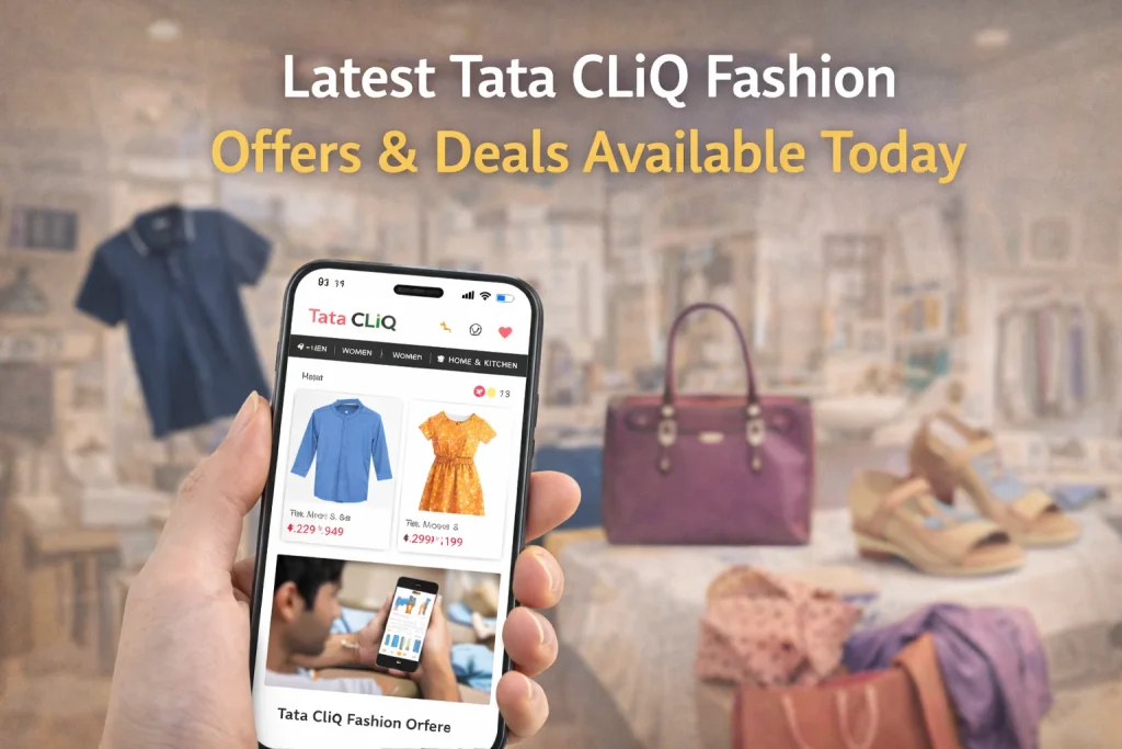 Latest Tata Cliq Fashion offers and deals available today