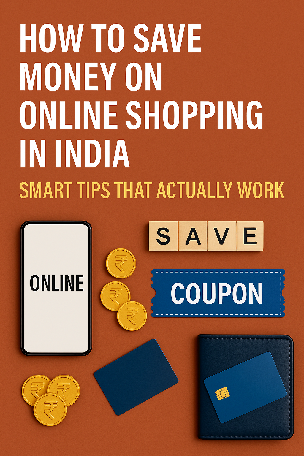 How to save money on online shopping in India using coupons, cashback offers, wallet discounts and smart shopping tips