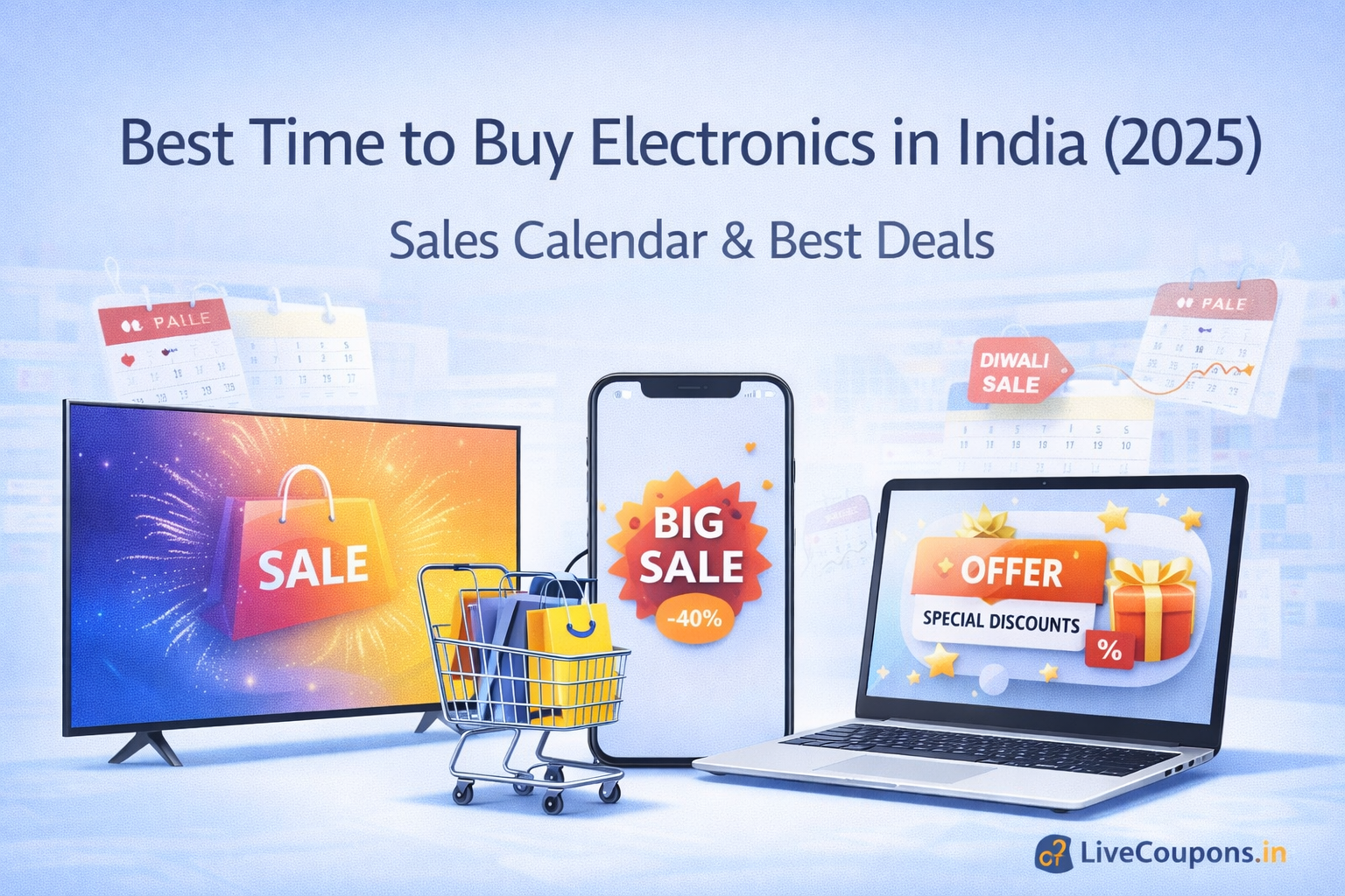 Best time to buy electronics in India with sales and discounts