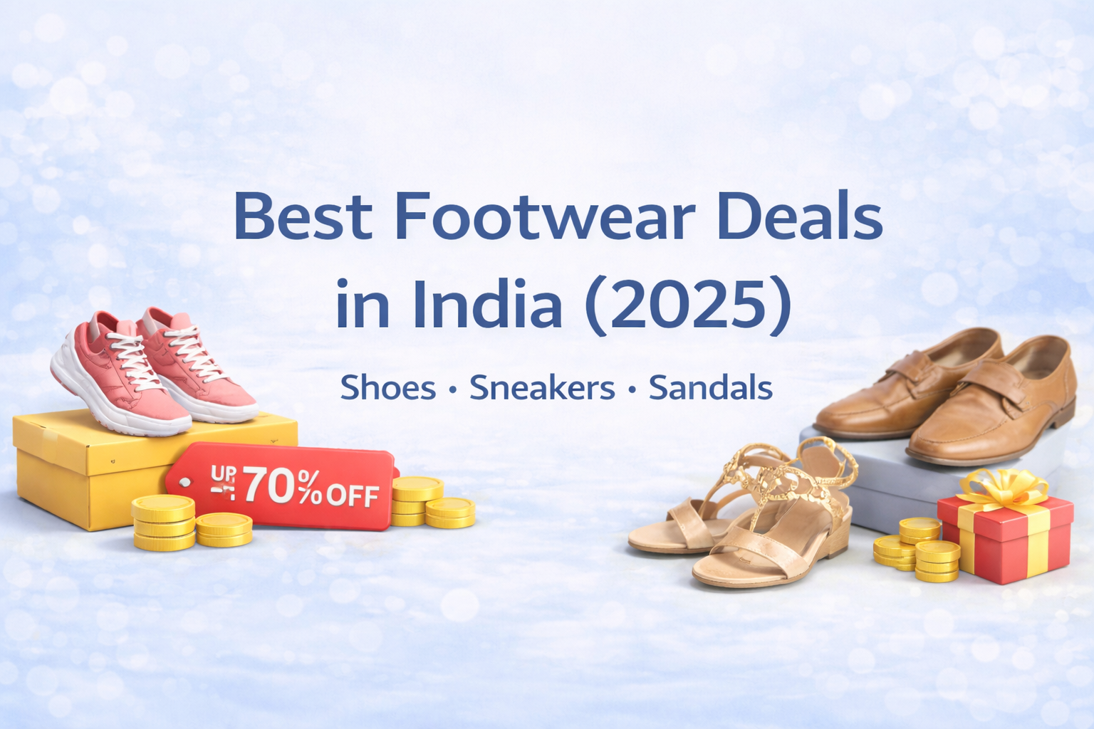 Best Footwear Deals in India on Shoes, Sneakers & Sandals (2025)