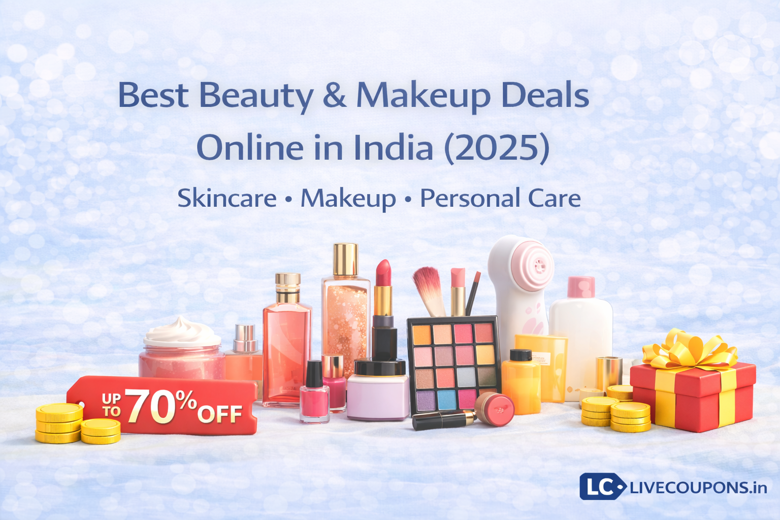Best beauty and makeup deals online in India 2025 with discounts