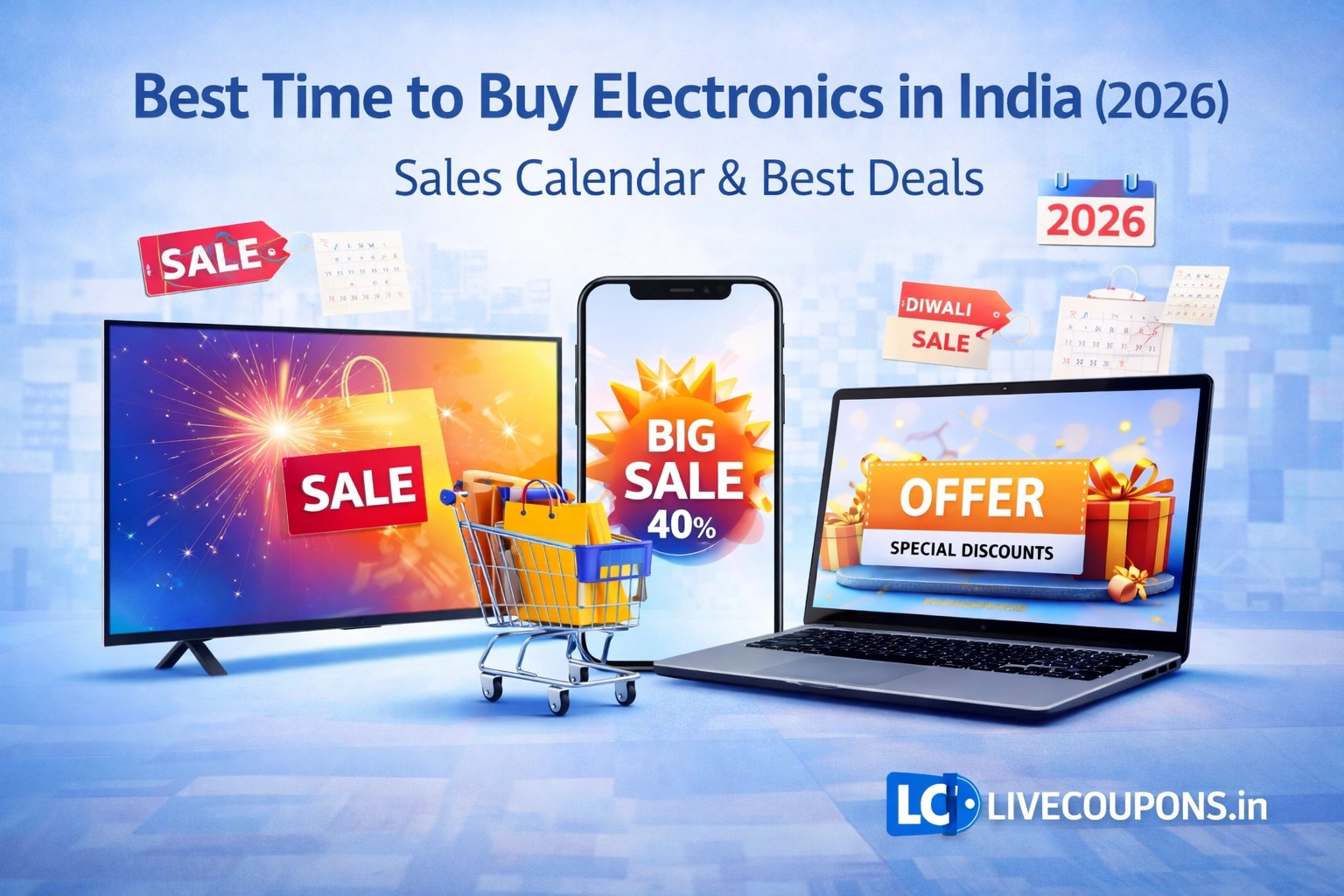 Best time to buy electronics in India with sales and discounts