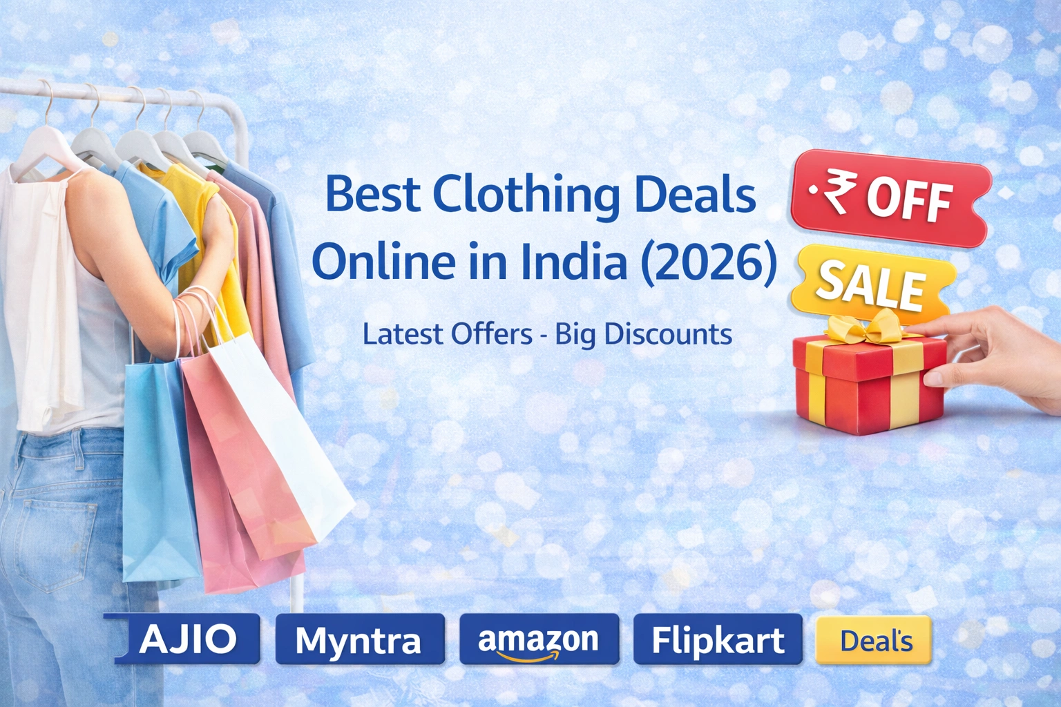 best clothing deals online in India with fashion discounts and sale offers